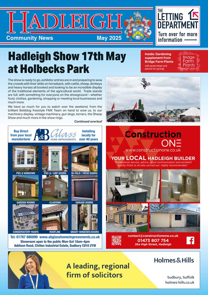 Hadleigh Community News Magazine Cover