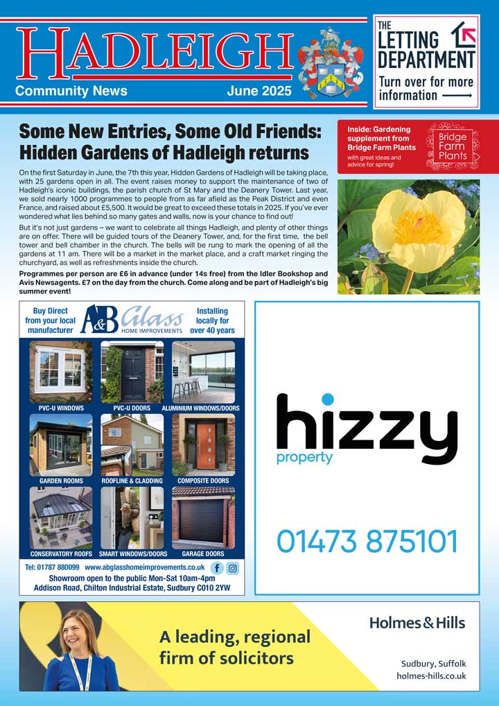 Hadleigh Community News Magazine Cover