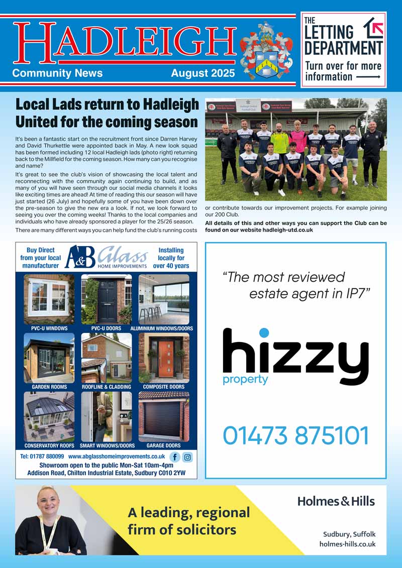 Hadleigh Community News Magazine Cover