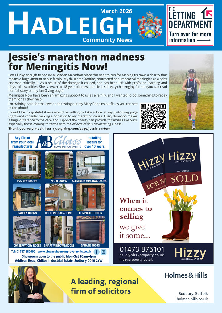 Hadleigh Community News Magazine Cover