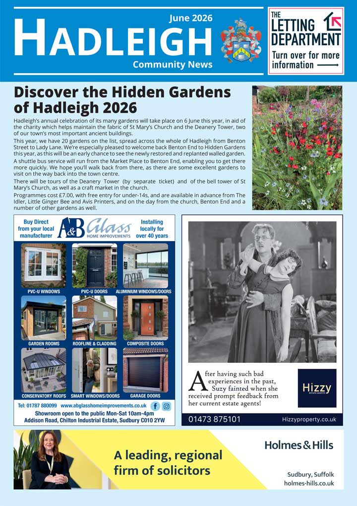 Hadleigh Community News Magazine Cover