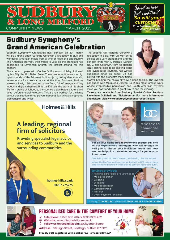 Sudbury Community News Magazine Cover