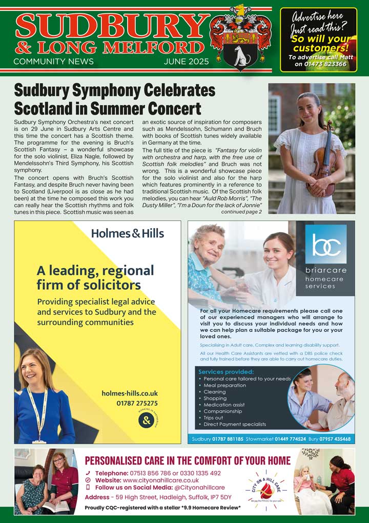 Sudbury Community News Magazine Cover