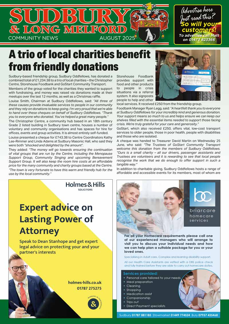 Sudbury Community News Magazine Cover