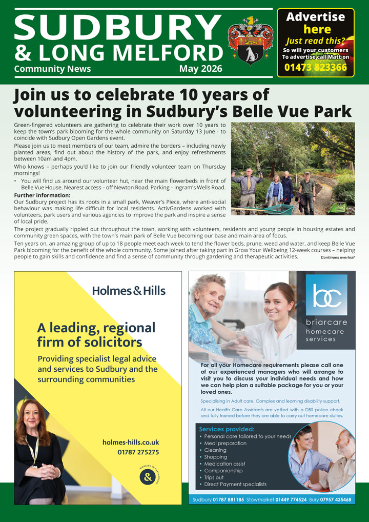 Sudbury Community News Magazine Cover