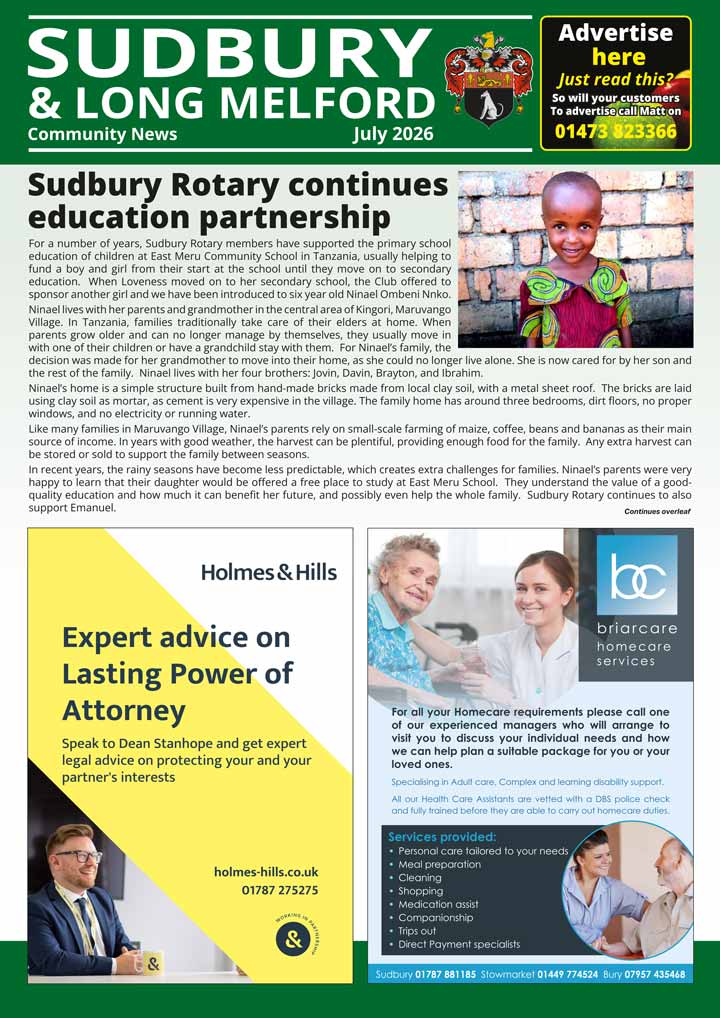 Sudbury Community News Magazine Cover